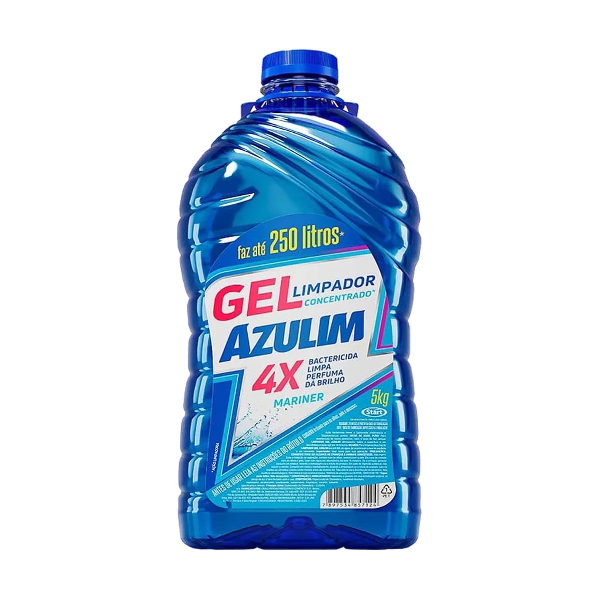 LIMPADOR GEL MARINER 5 KG CONCENTRADO AZULIM